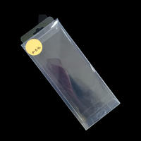 Radio Frequency(RF crease) PVC Plastic Lock-Bottom Packaging for Pencil Case